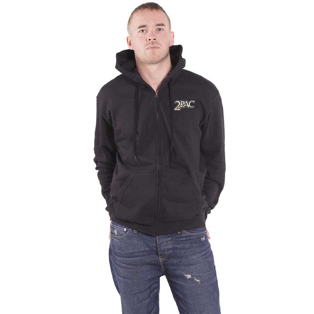 Tupac Crown Seal Zipped Hoodie product image 1