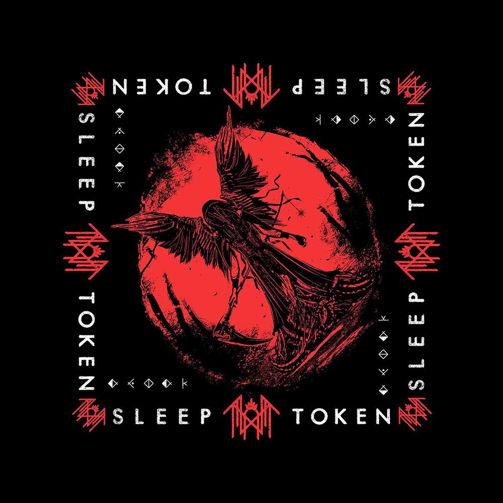 Sleep Token Take Me Back To Eden Printed Bandana