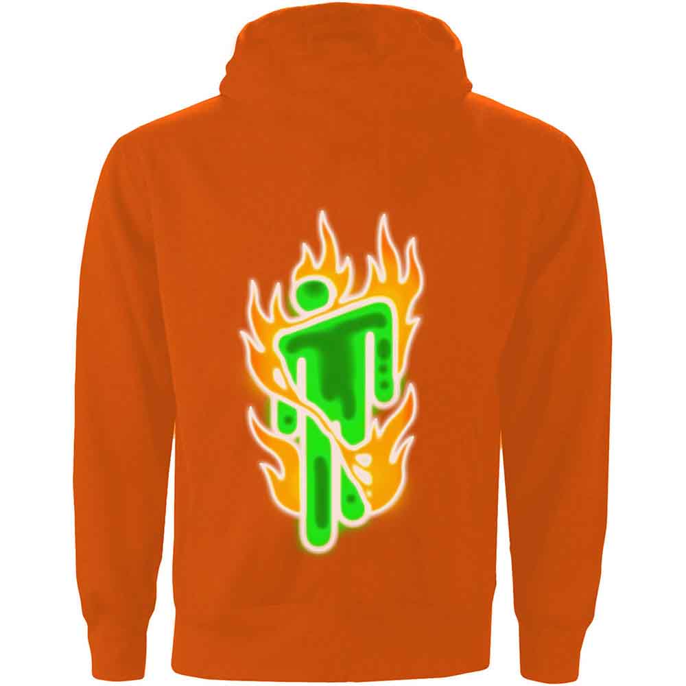 Billie Eilish Airbrush Flames Blohsh Pullover Hoodie product image 1