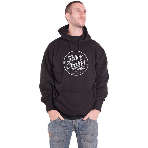 Alice In Chains Circle Emblem Pullover Hoodie product image 1