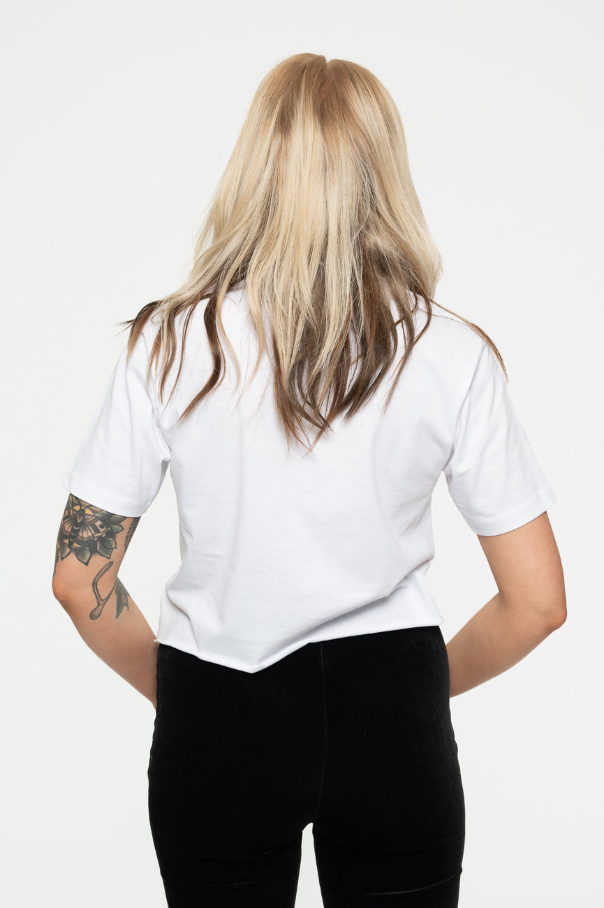 Blondie Stacked Band Logo Crop Top product image 4