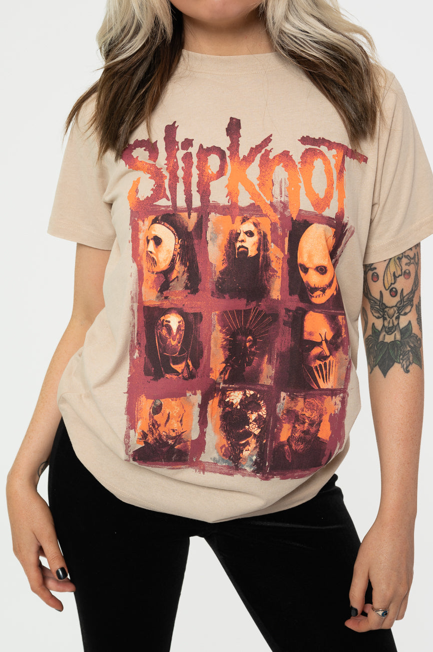 Slipknot The End So Far Grid Photos T Shirt product image 3