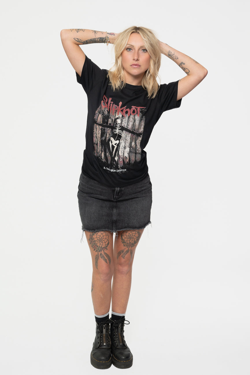 Slipknot The Gray Chapter Skinny Fit T Shirt product image 2