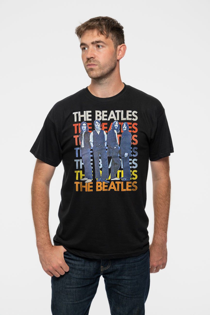 The Beatles Iconic Multicolour Tee product image 1