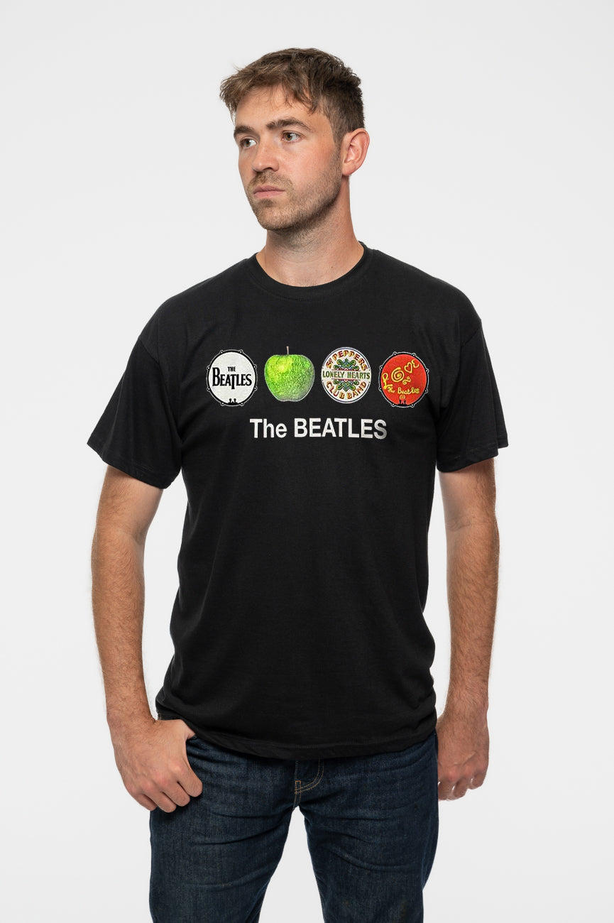 The Beatles Apple and Drums Tee product image 1