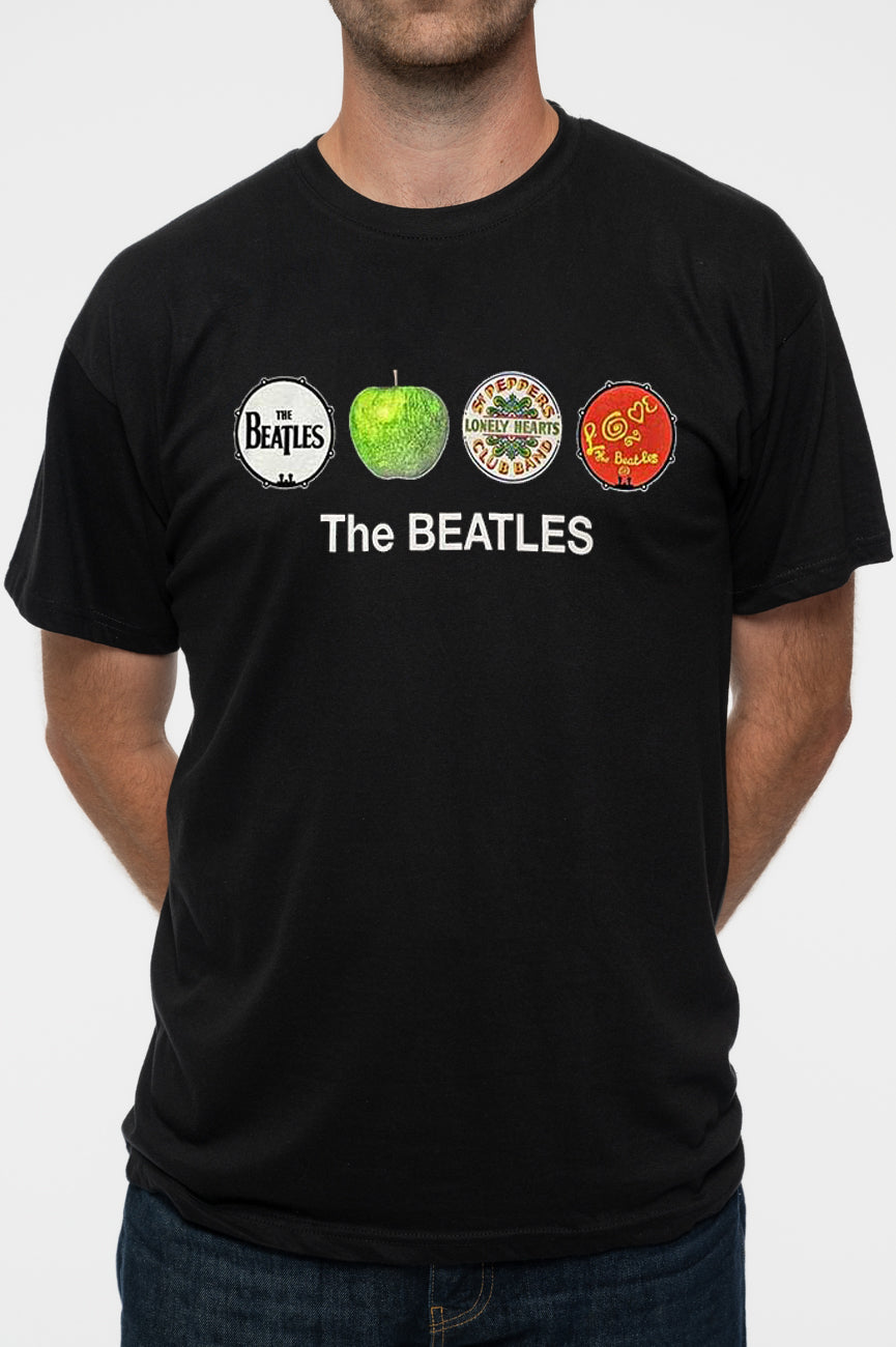 The Beatles Apple and Drums Tee product image 3