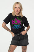 Blink-182 Neon Distressed Band Logo T Shirt product image 1