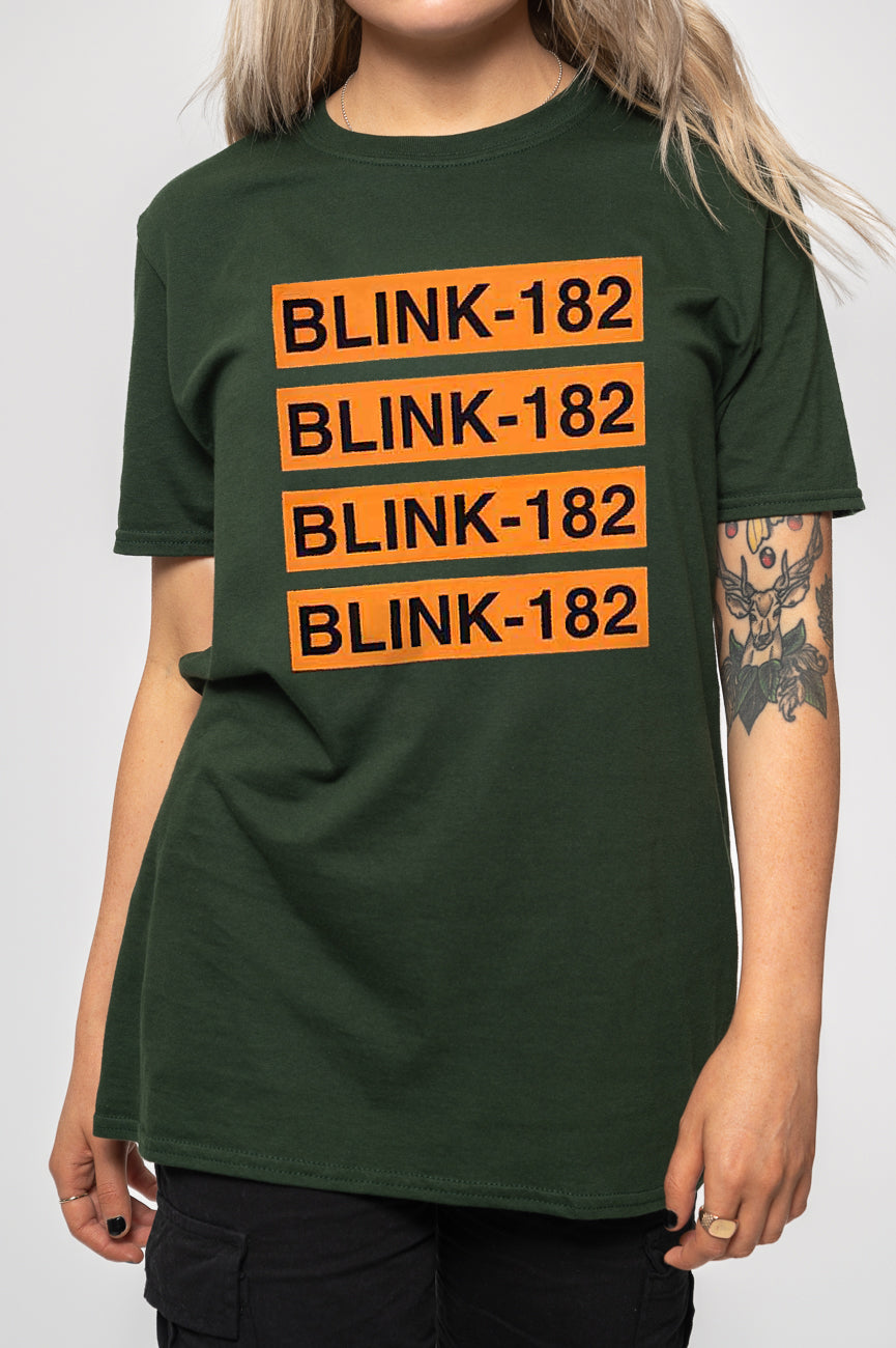 Blink-182 Logo Repeat T Shirt product image 3