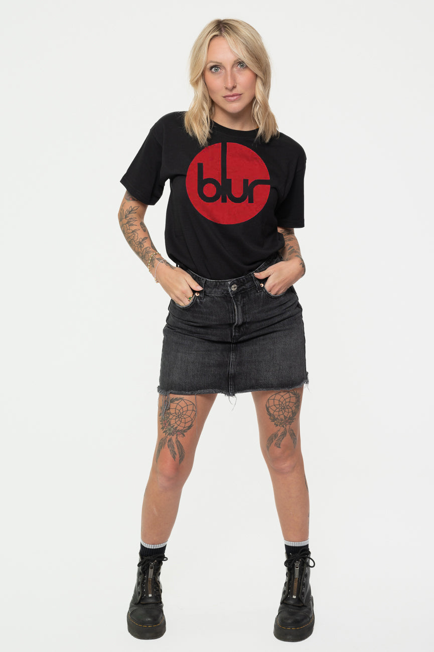 Blur Circle Band Logo T Shirt product image 2
