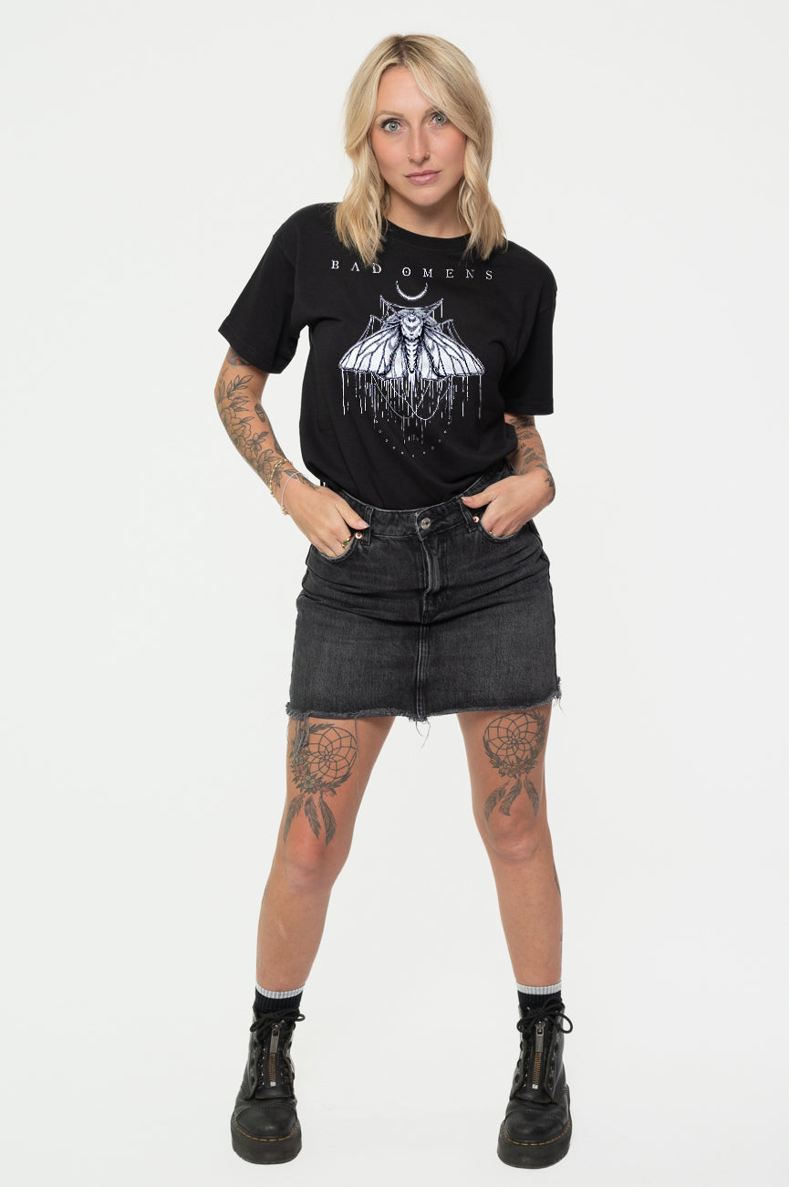 Bad Omens Band Logo Moth T Shirt product image 2