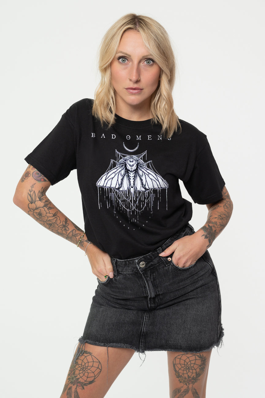 Bad Omens Band Logo Moth T Shirt product image 1