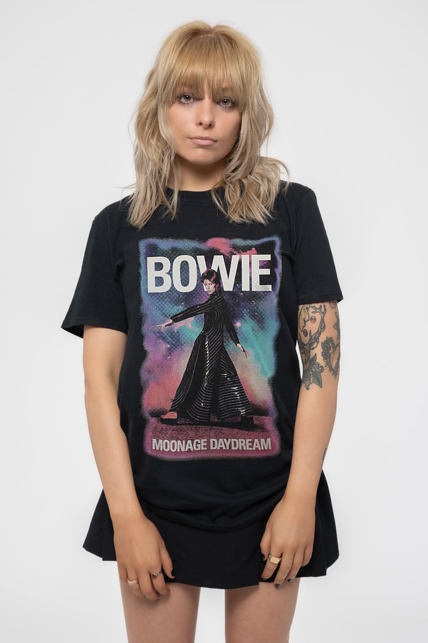David Bowie Moonage 11 Fade Skinny Fit T Shirt product image 1