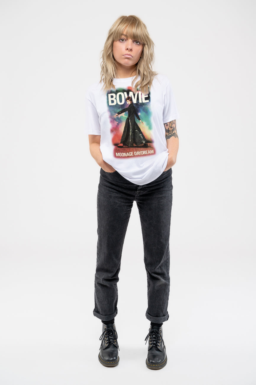 David Bowie Moonage 11 Fade Skinny Fit T Shirt product image 2
