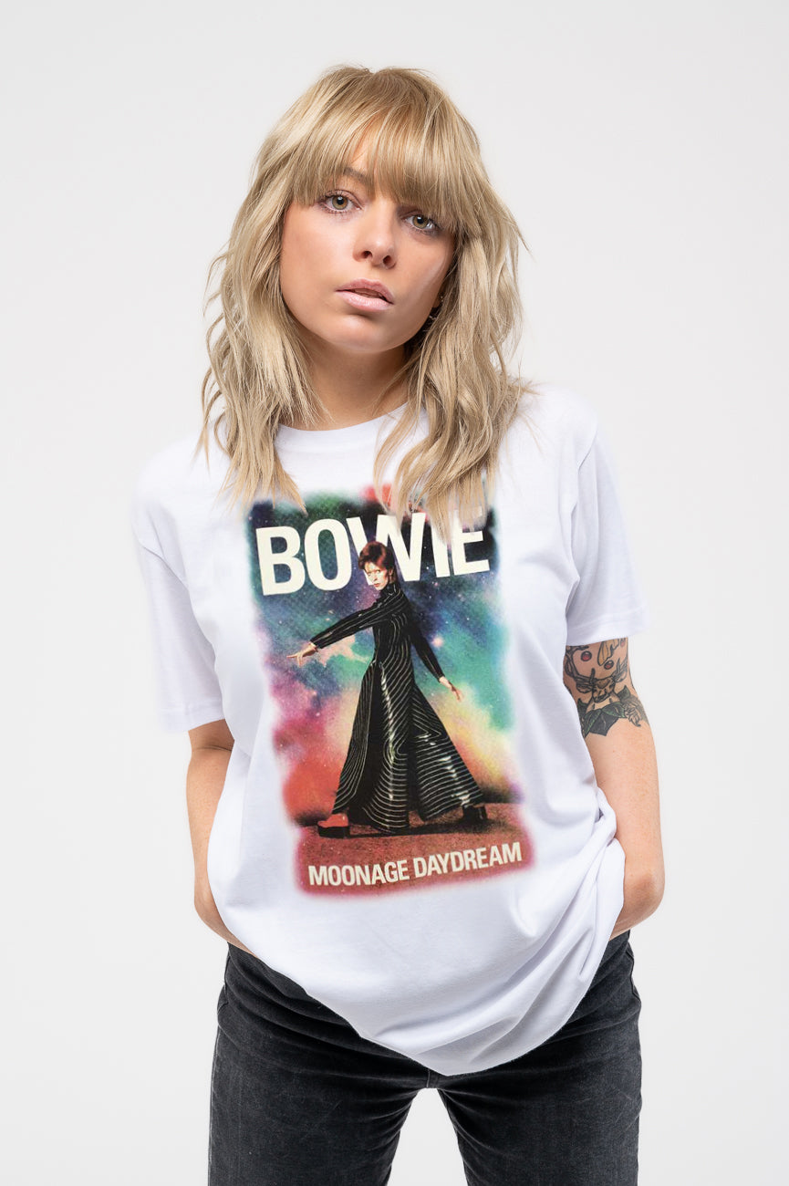 David Bowie Moonage 11 Fade Skinny Fit T Shirt product image 1