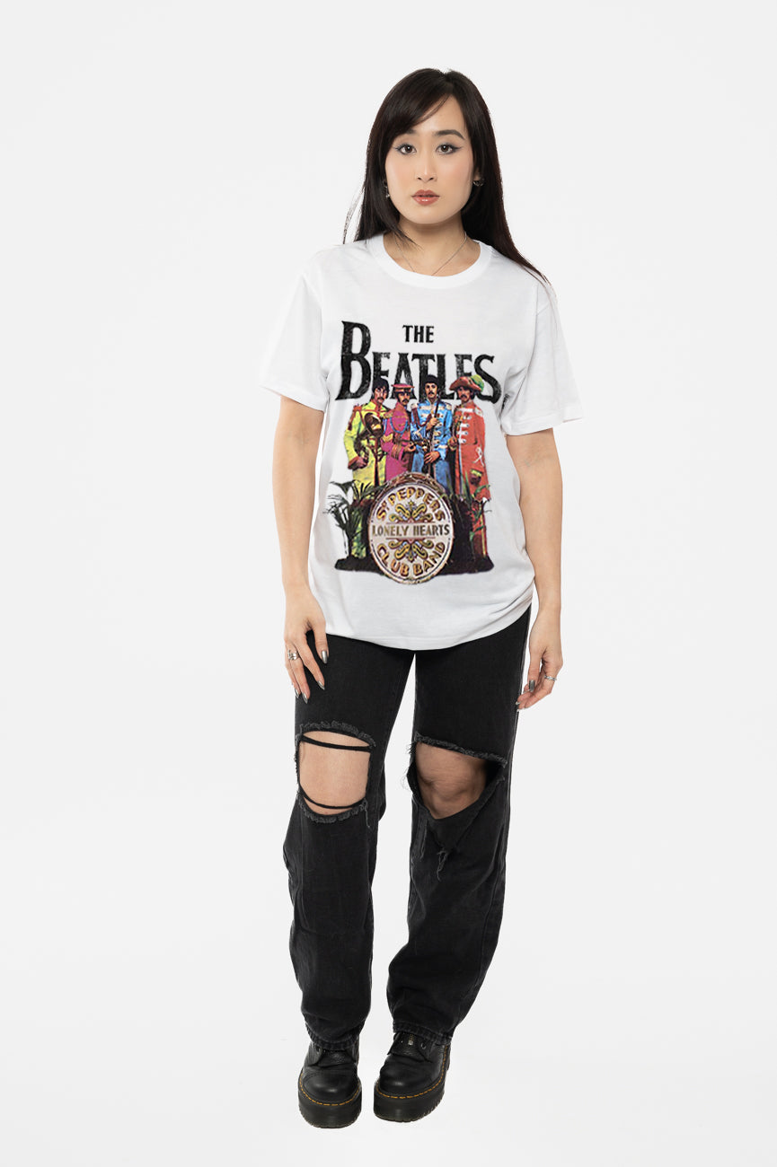 The Beatles Sgt Pepper Womens Skinny Fit T Shirt product image 2