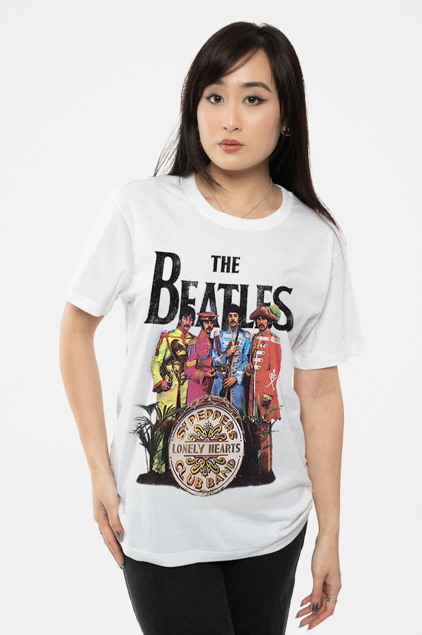 The Beatles Sgt Pepper Womens Skinny Fit T Shirt product image 1