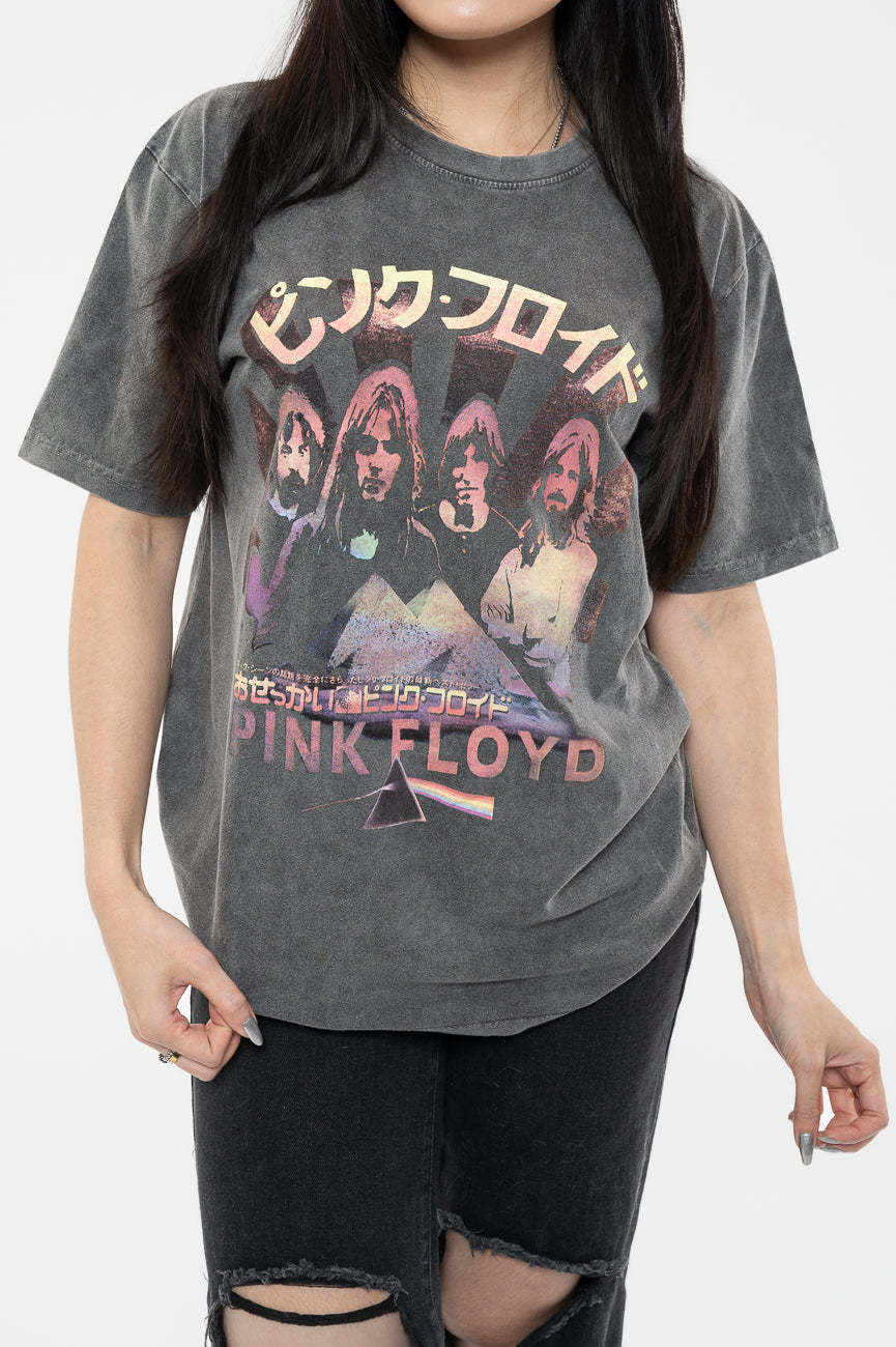 Pink Floyd Japan Poster Limited Edition 999 Only Premium Wash T Shirt