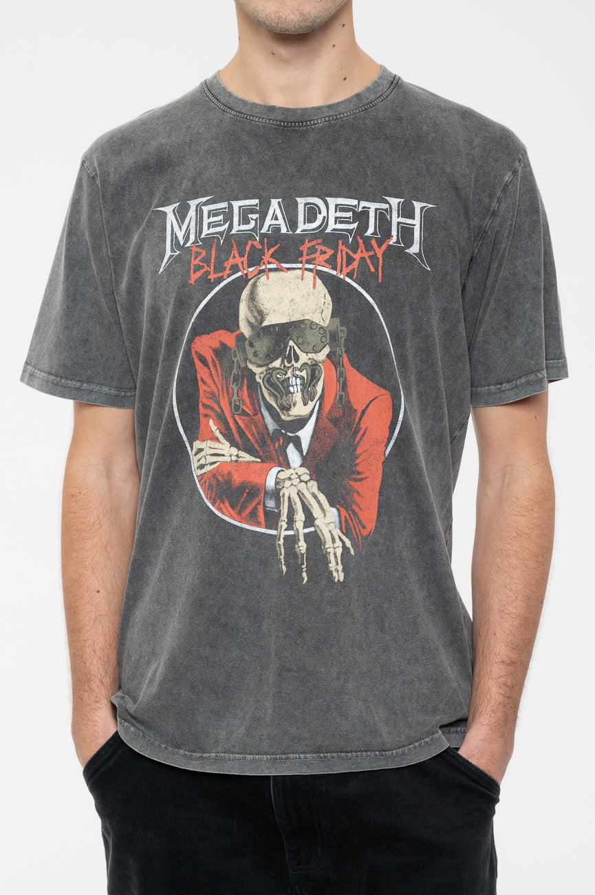 Megadeth Blood Bath Stone Limited Edition 999 Only Wash T product image 3