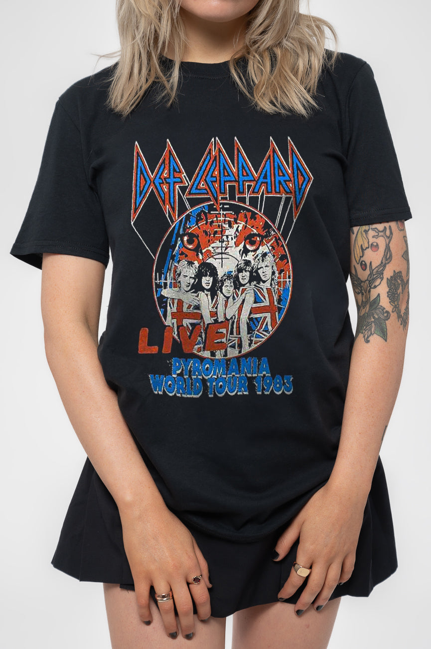 Def Leppard Pyro World Tour T Shirt product image 3