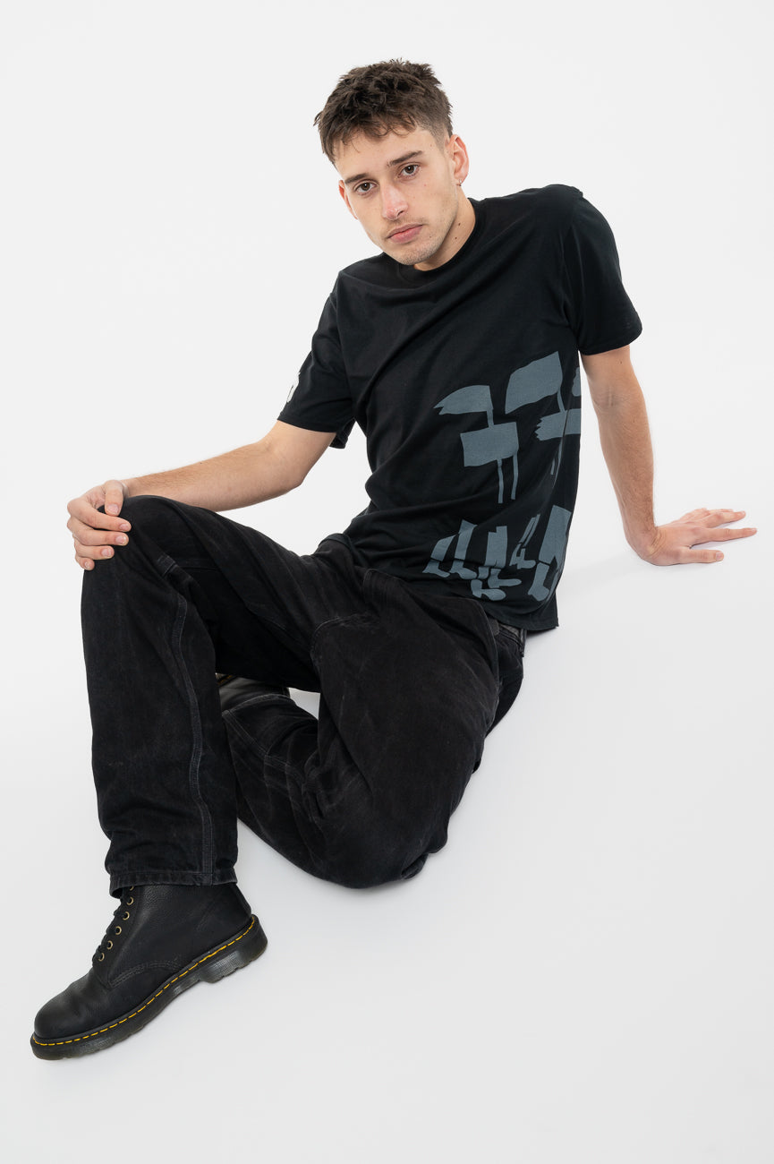 Depeche Mode Grey Global Spirit Tour Side Print T Shirt product image 5