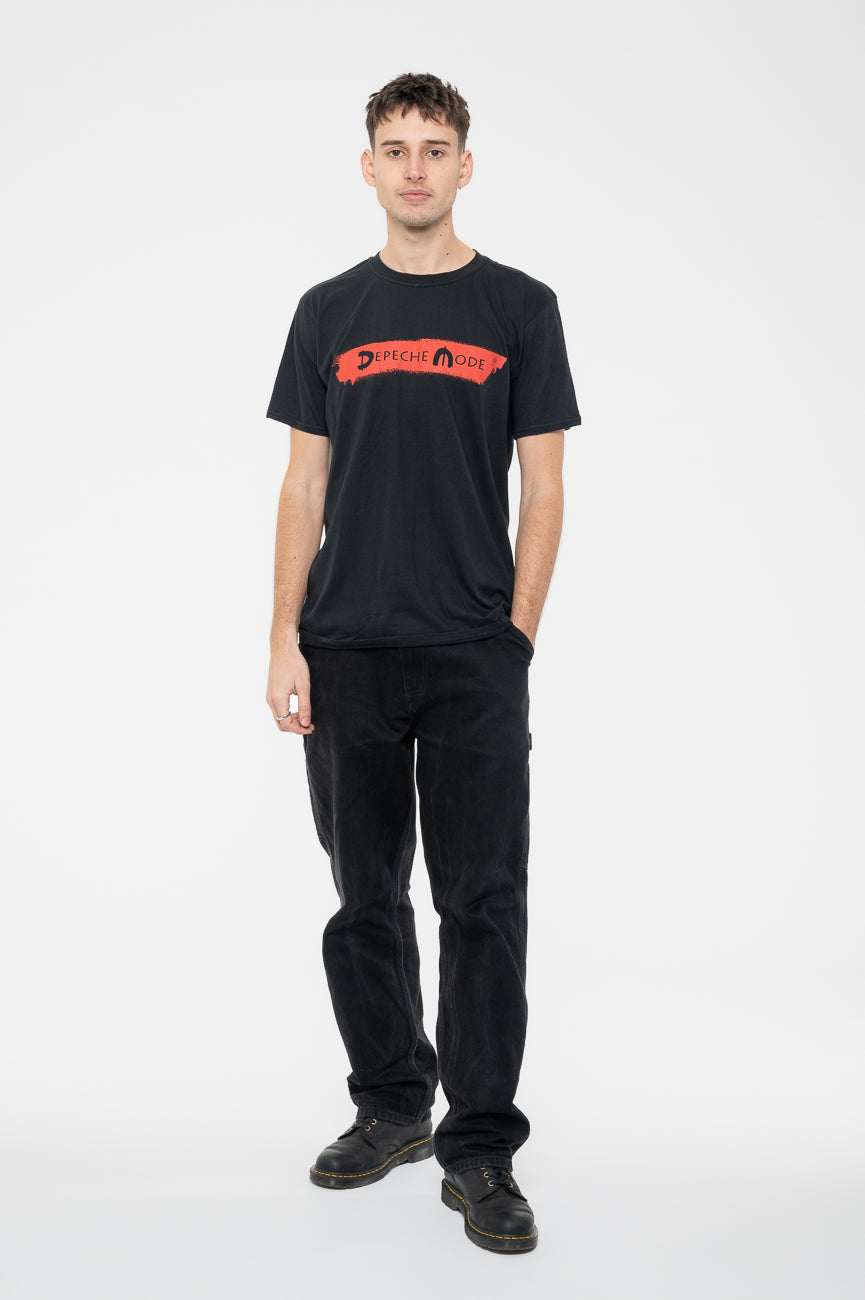 Depeche Mode Global Spirit Tour Red Logo T Shirt product image 2