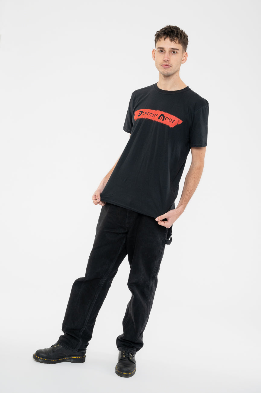Depeche Mode Global Spirit Tour Red Logo T Shirt product image 5