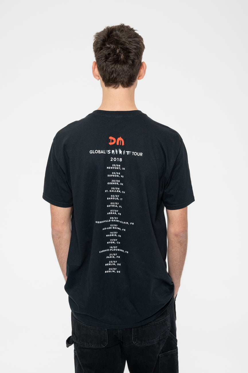 Depeche Mode White Spirit Red Logo Tour T Shirt product image 4