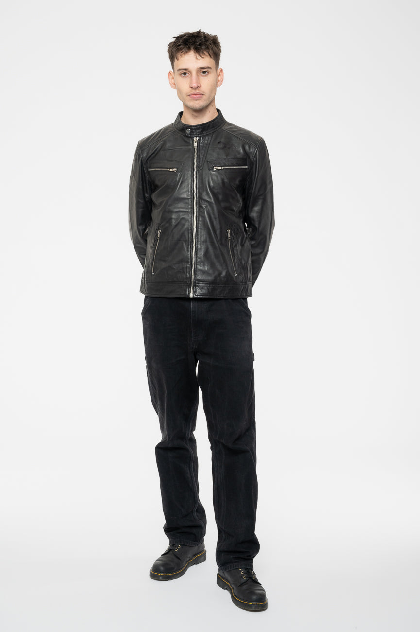 Depeche Mode Dave Gahan Global Spirit Tour Leather Jacket product image 2