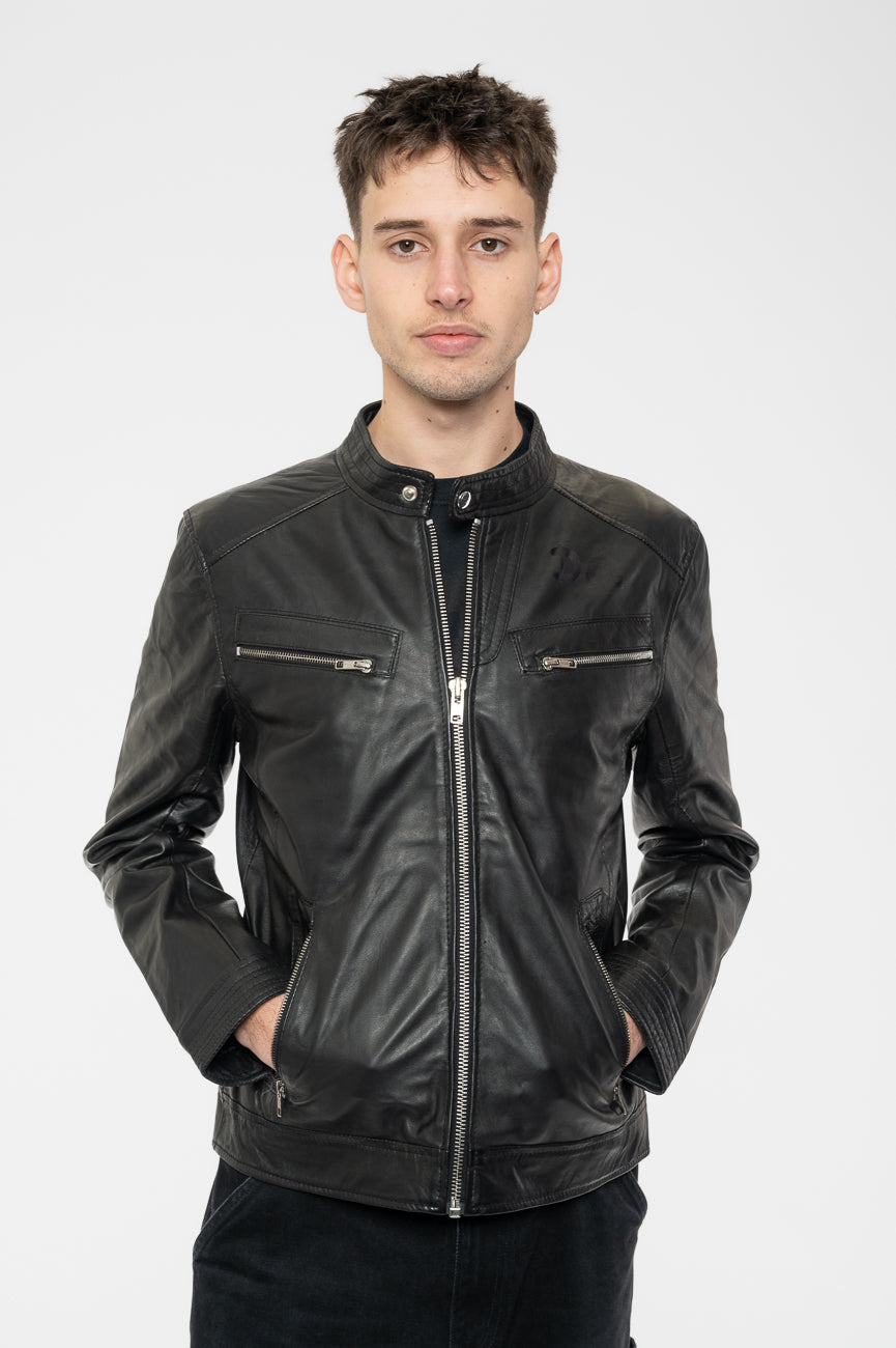 Depeche Mode Dave Gahan Global Spirit Tour Leather Jacket product image 1