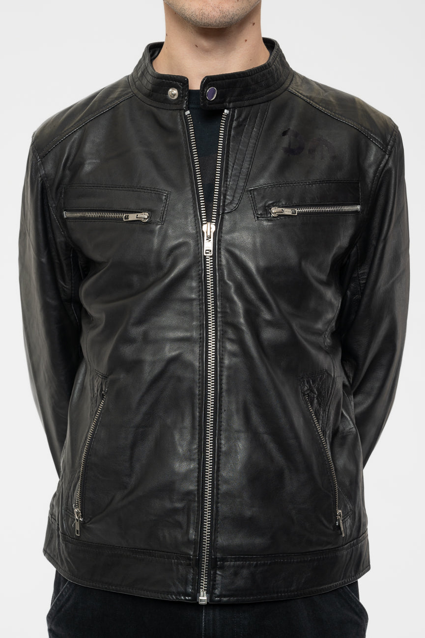 Depeche Mode Dave Gahan Global Spirit Tour Leather Jacket product image 3