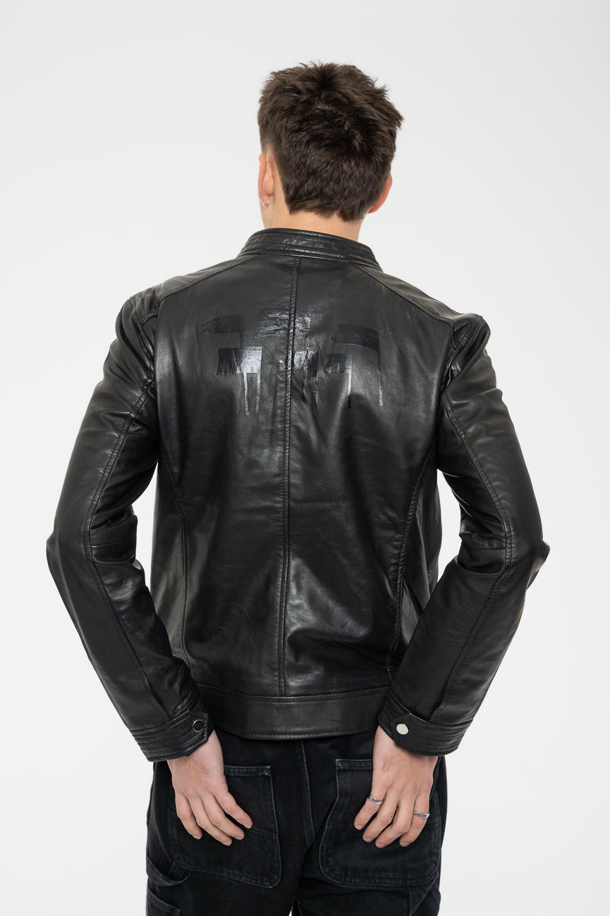 Depeche Mode Dave Gahan Global Spirit Tour Leather Jacket product image 4