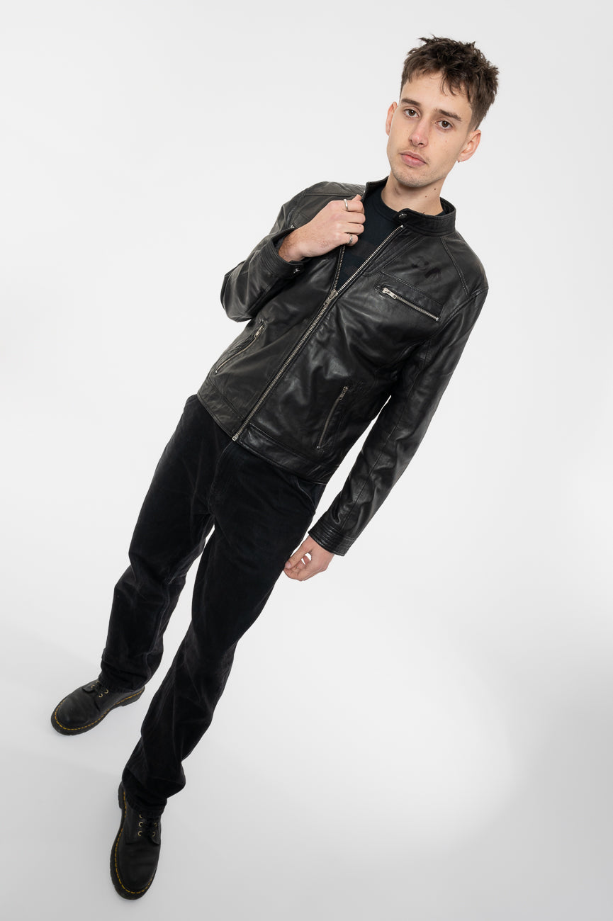 Depeche Mode Dave Gahan Global Spirit Tour Leather Jacket product image 5