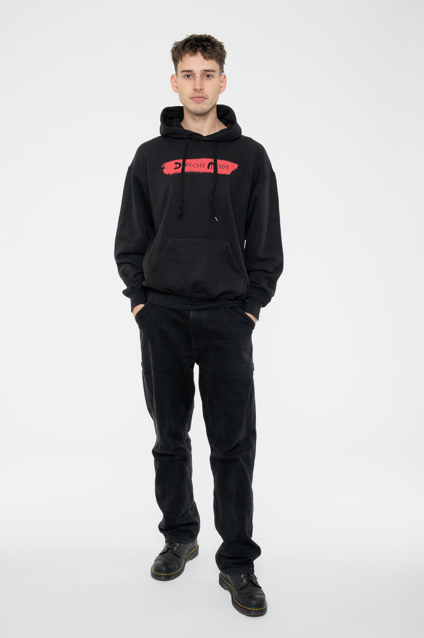 Depeche Mode Red Logo Global Spirit Tour Pullover Hoodie product image 2