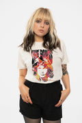 The Doors Jim Face Fire T Shirt product image 1