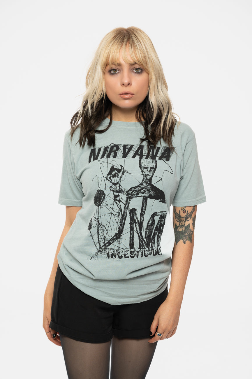 Nirvana Incesticide Stacked T Shirt product image 1