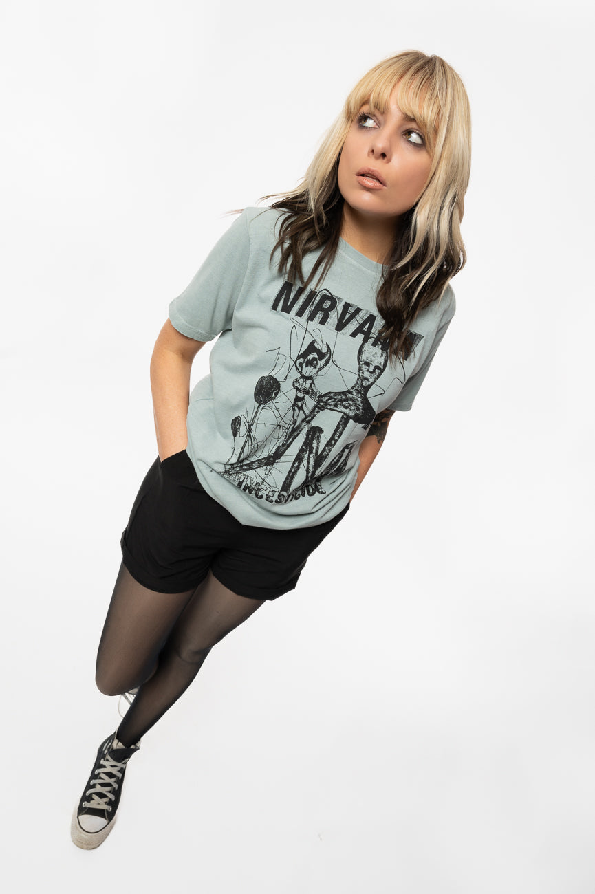 Nirvana Incesticide Stacked T Shirt product image 5