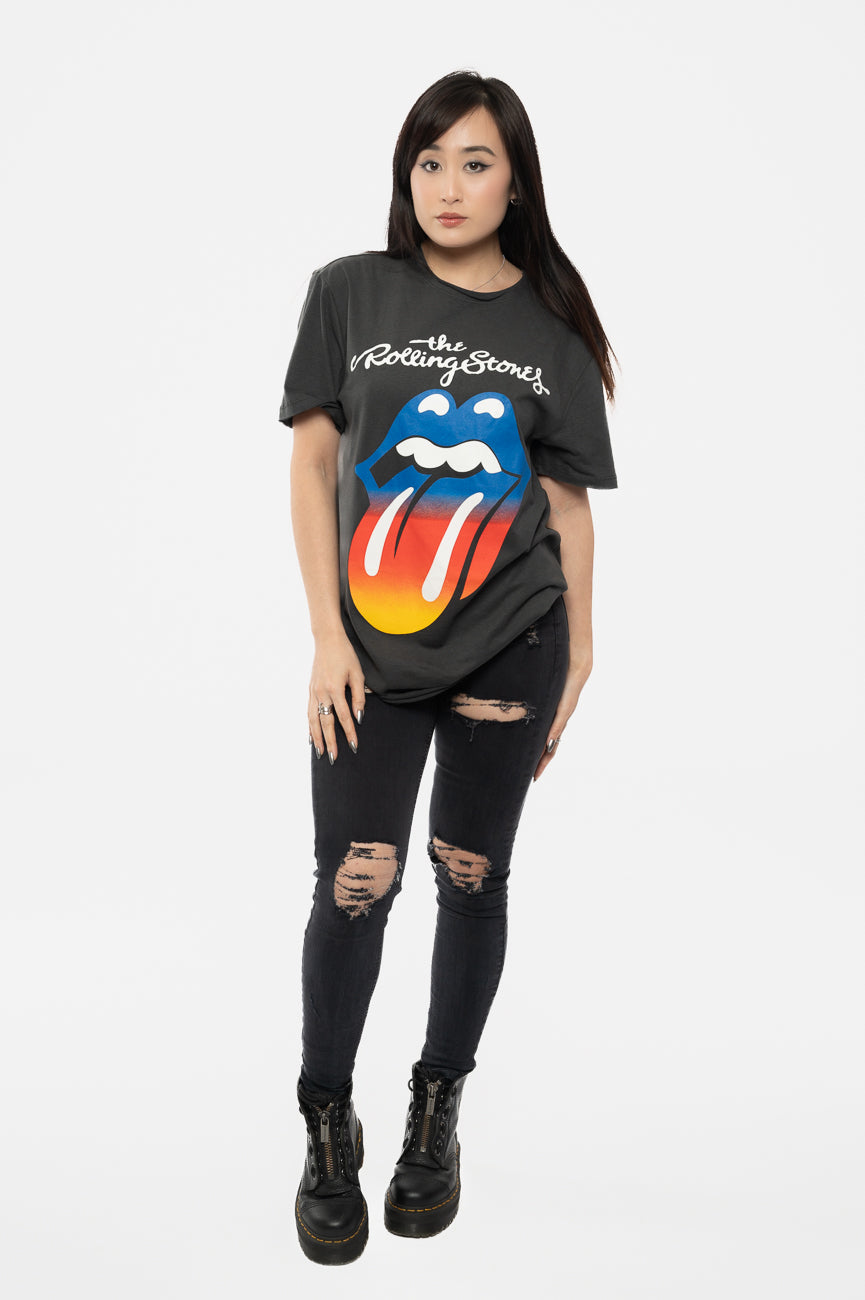 The Rolling Stones Rainbow Tongue T Shirt product image 2