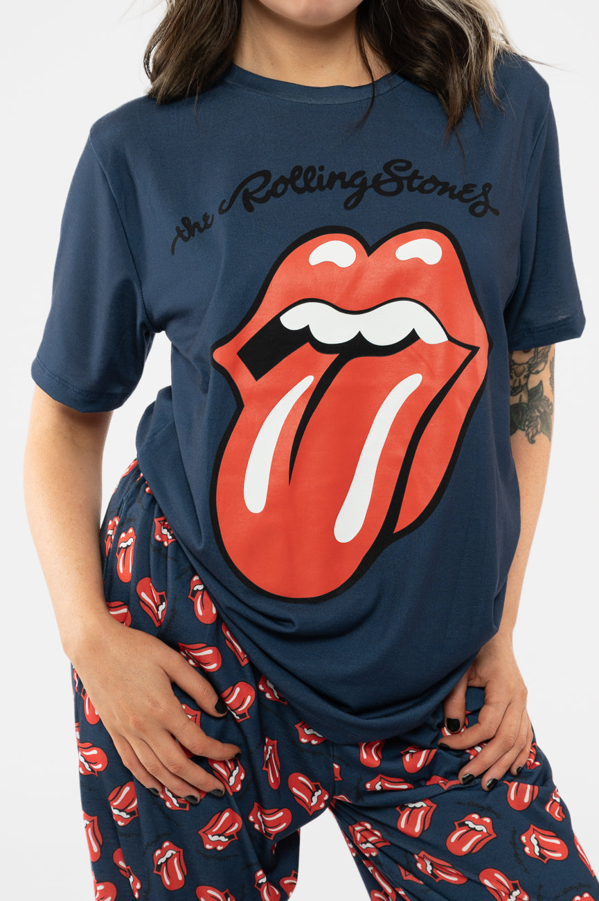 The Rolling Stones Classic Tongue Logo Pyjamas product image 3