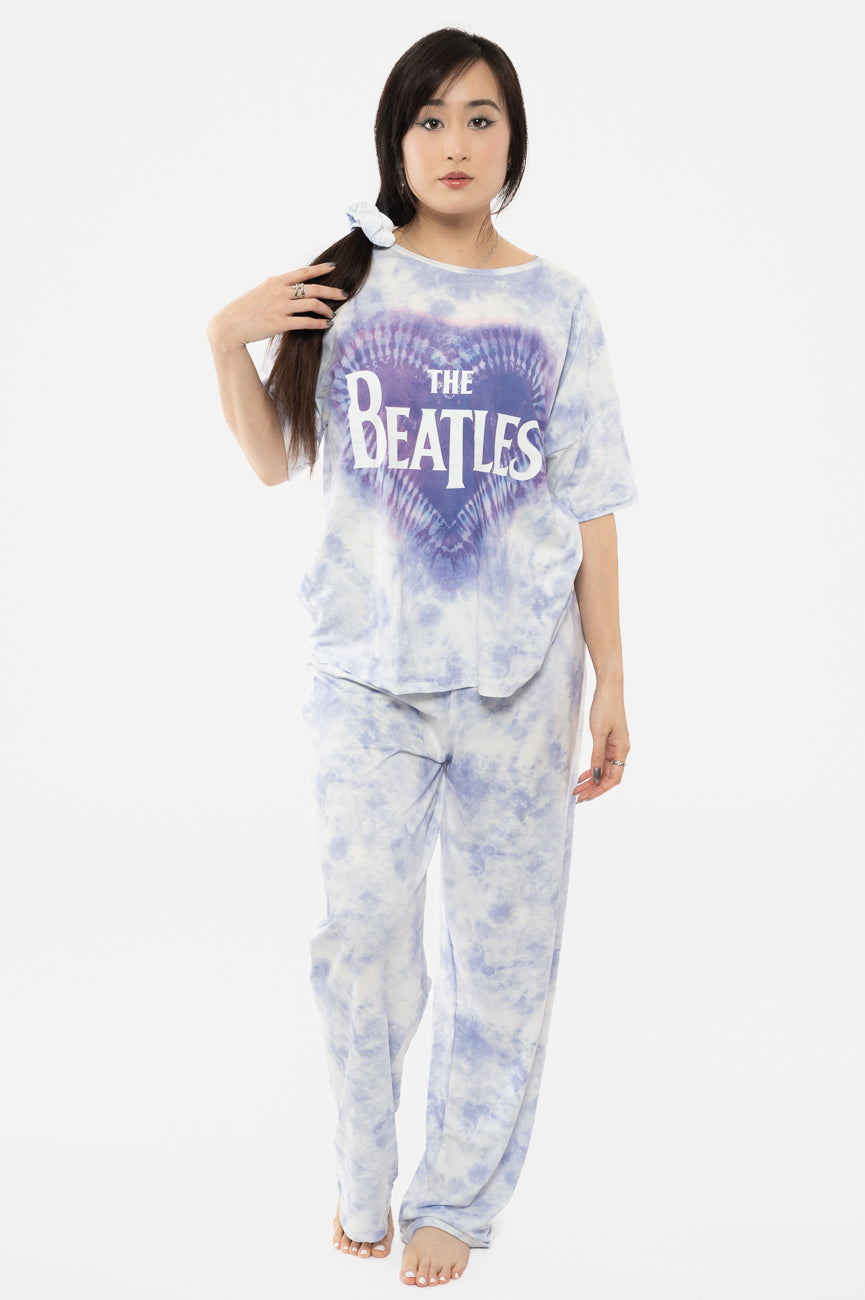 The Beatles Heart And Drop T Logo Pyjamas product image 2