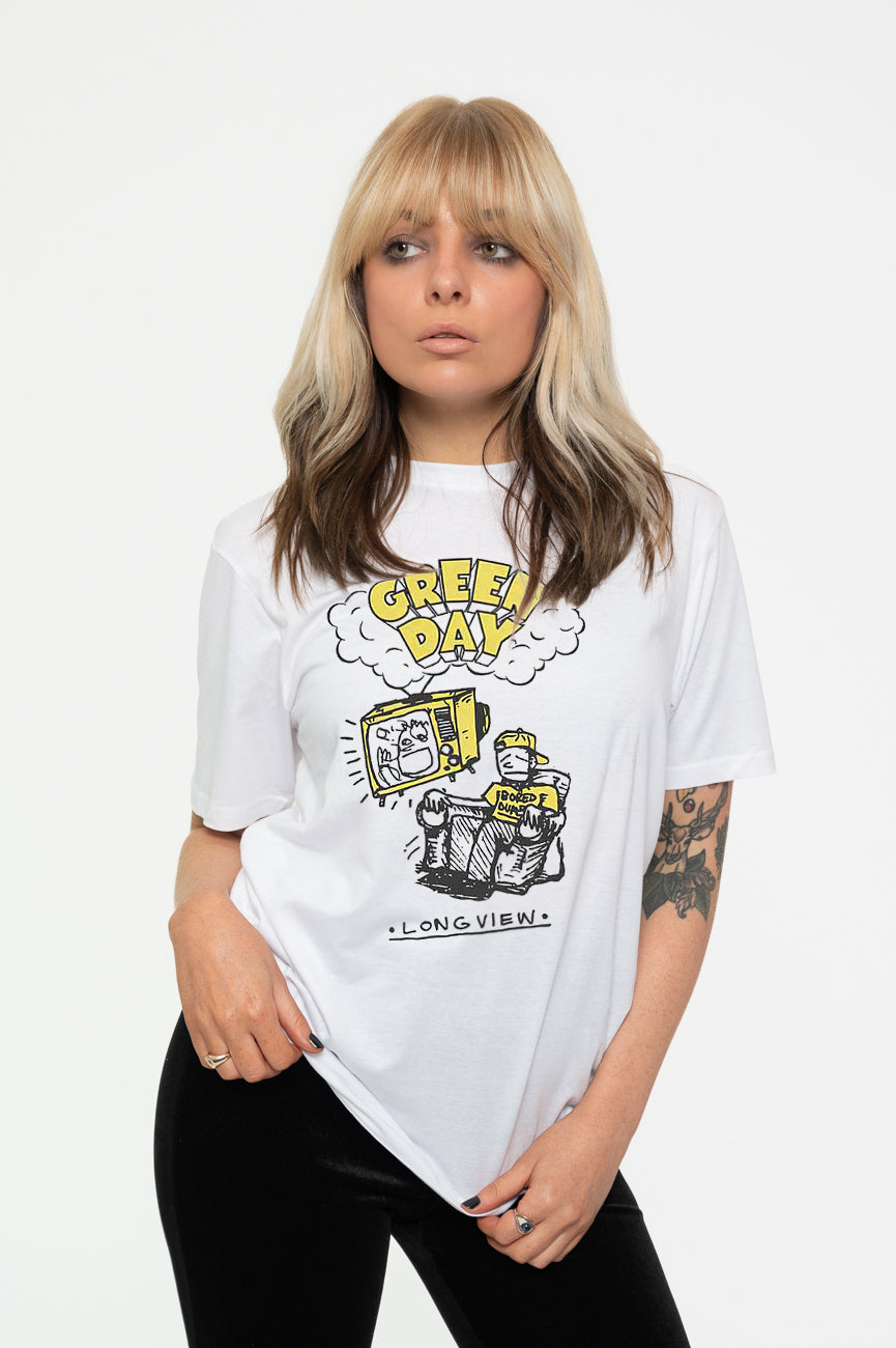 Green Day Longview Doodle T Shirt product image 1