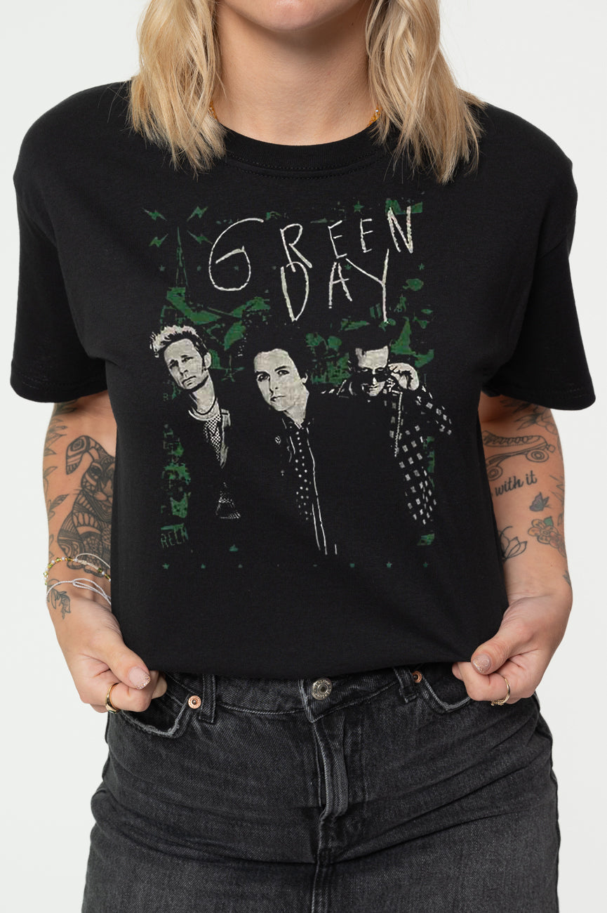 Green Day Lean Band Shot T Shirt product image 3