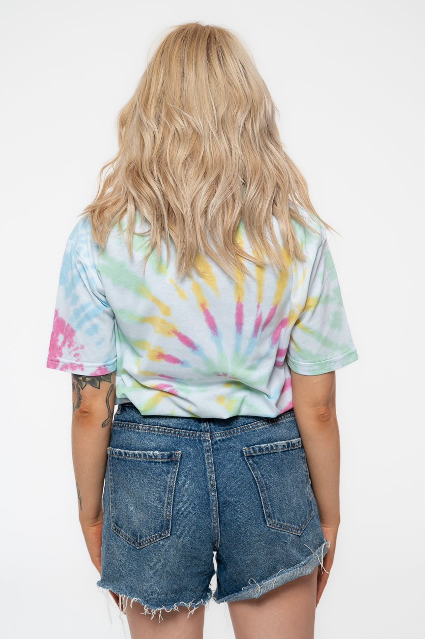 Green Day Flower Pot Dye Wash T Shirt product image 4