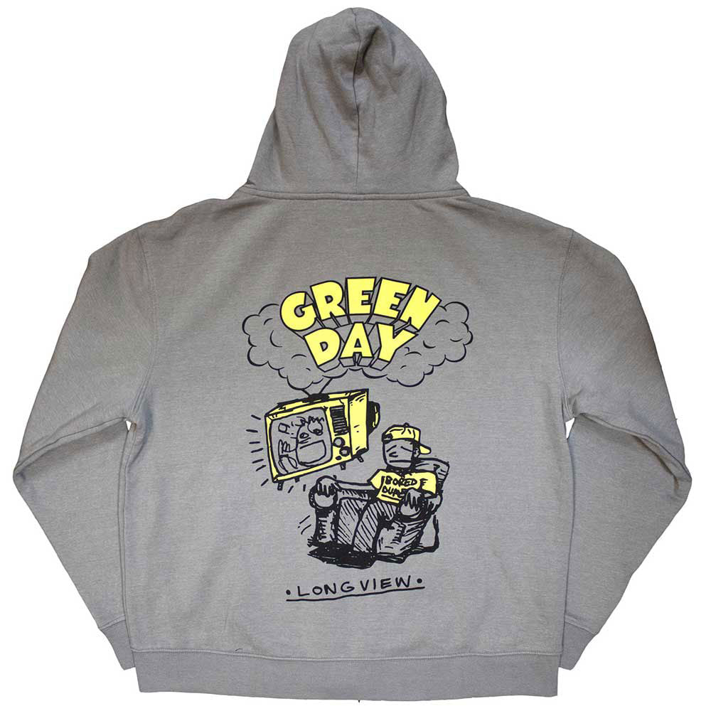 Green Day Longview Doodle Zipped Hoodie product image 2
