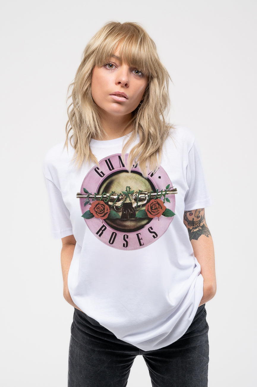 Guns N Roses Classic Logo Skinny Fit T Shirt product image 1