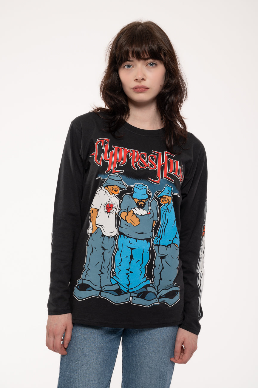 Cypress Hill Blunted Long Sleeve T Shirt product image 1