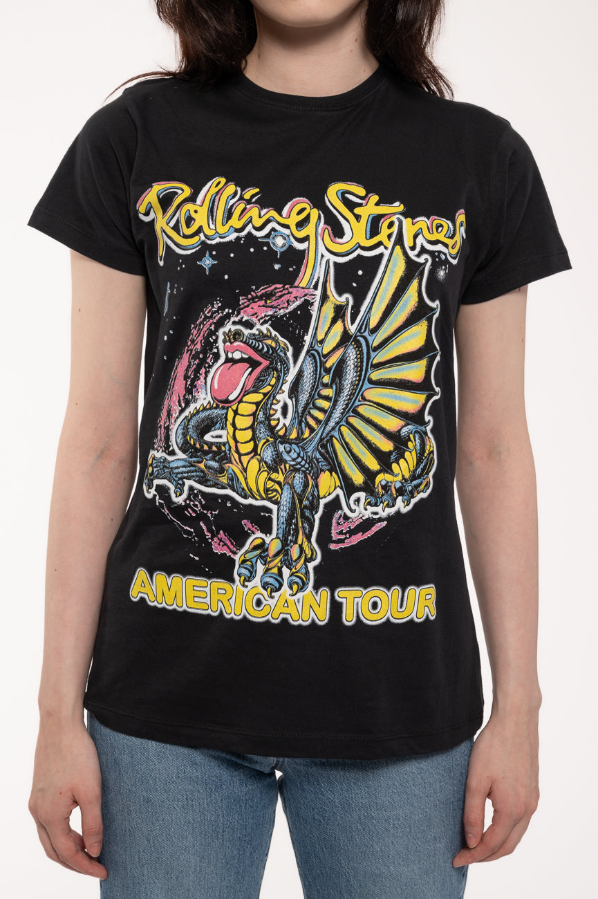 The Rolling Stones American Tour Dragon Skinny Fit T Shirt product image 3