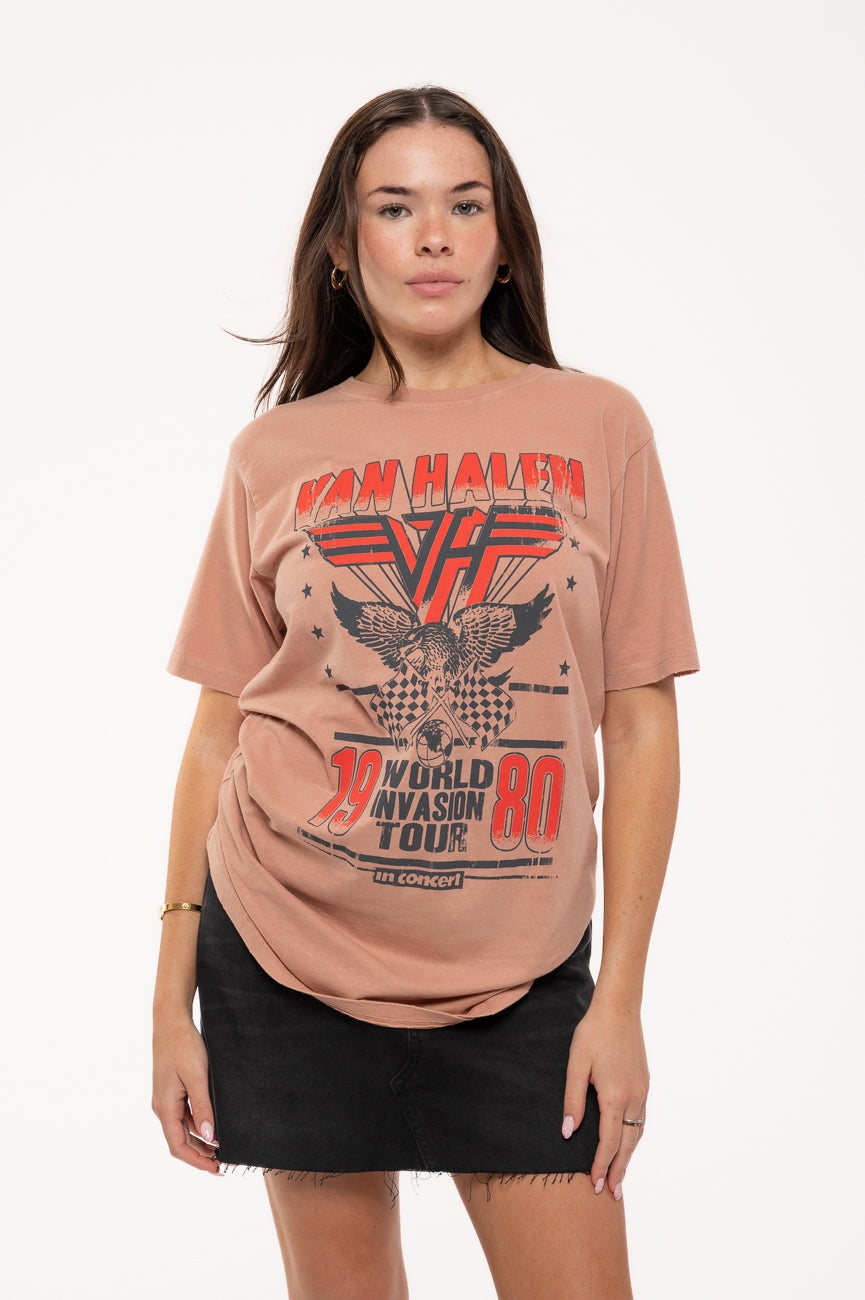 Van Halen World Invasion T Shirt product image 1