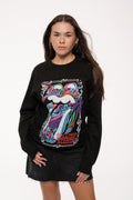 The Rolling Stones Colour Swirls Sweatshirt product image 1