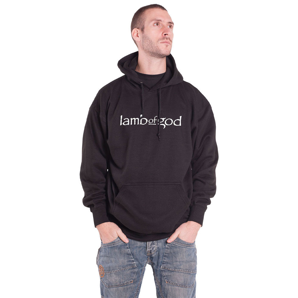 Lamb Of God Skeleton Eagle Pullover Hoodie product image 1