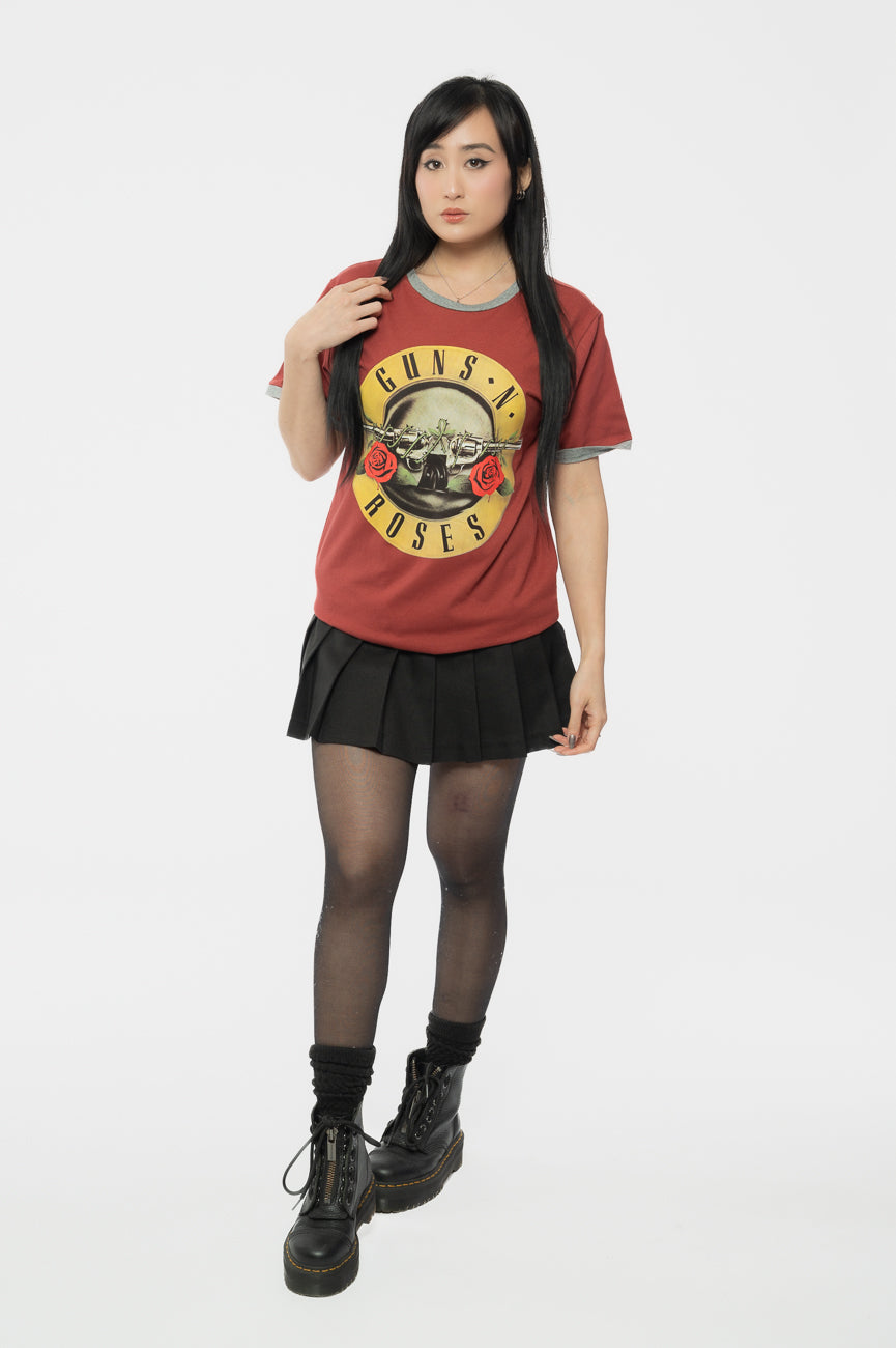 Guns N' Roses Classic Logo Ringer T Shirt product image 2